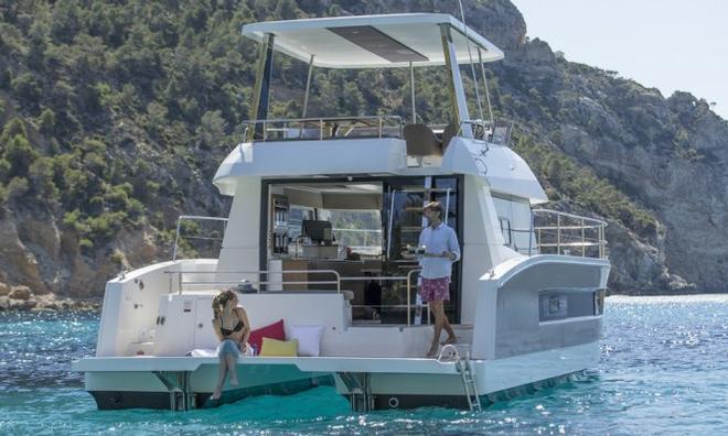 Visitors will be able to step aboard the Fountaine Pajot M37 for the first time at the Gold Coast International Boat Show and Marine Expo in March © Gold Coast International Marine Expo